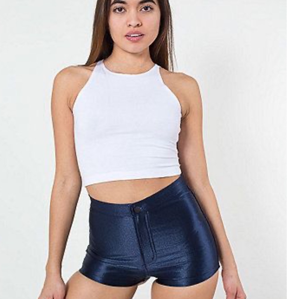 Blue Disco Shorts